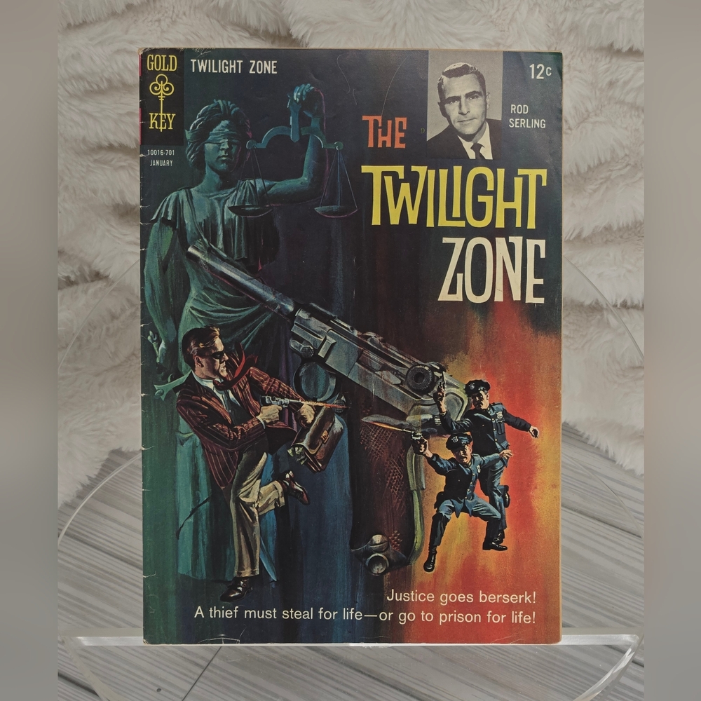 The Twilight Zone #19 (1967) Gold Key Comics, Rod Serling